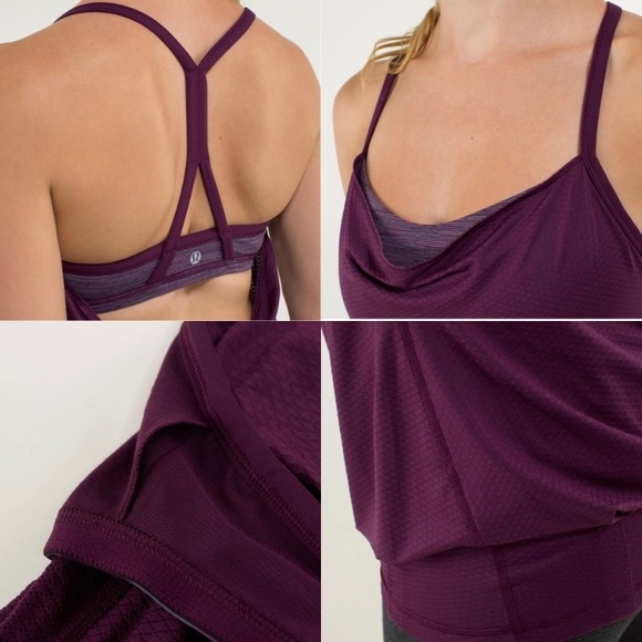 Lululemon CYB Tank Plum Size 4 - Picture 3 of 7